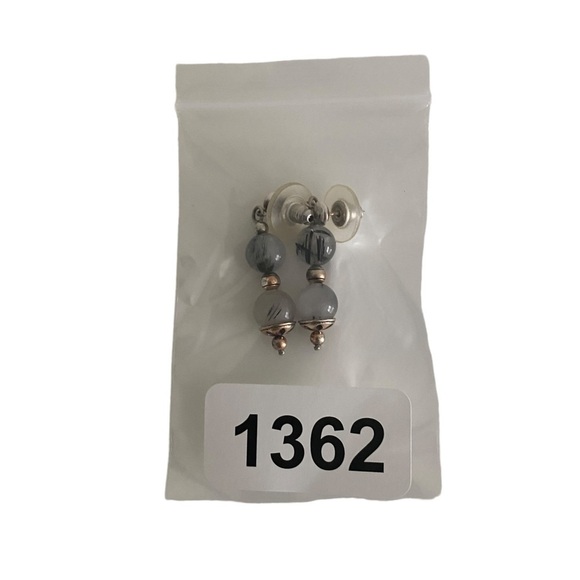 BRIGHTON Beaded Earrings (Matching Necklace & Bracelet Sold Separately) - Picture 3 of 3